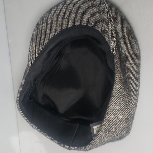 Tweed Snap Front Ivy Gray Flat Cap Size Large - Picture 13 of 13